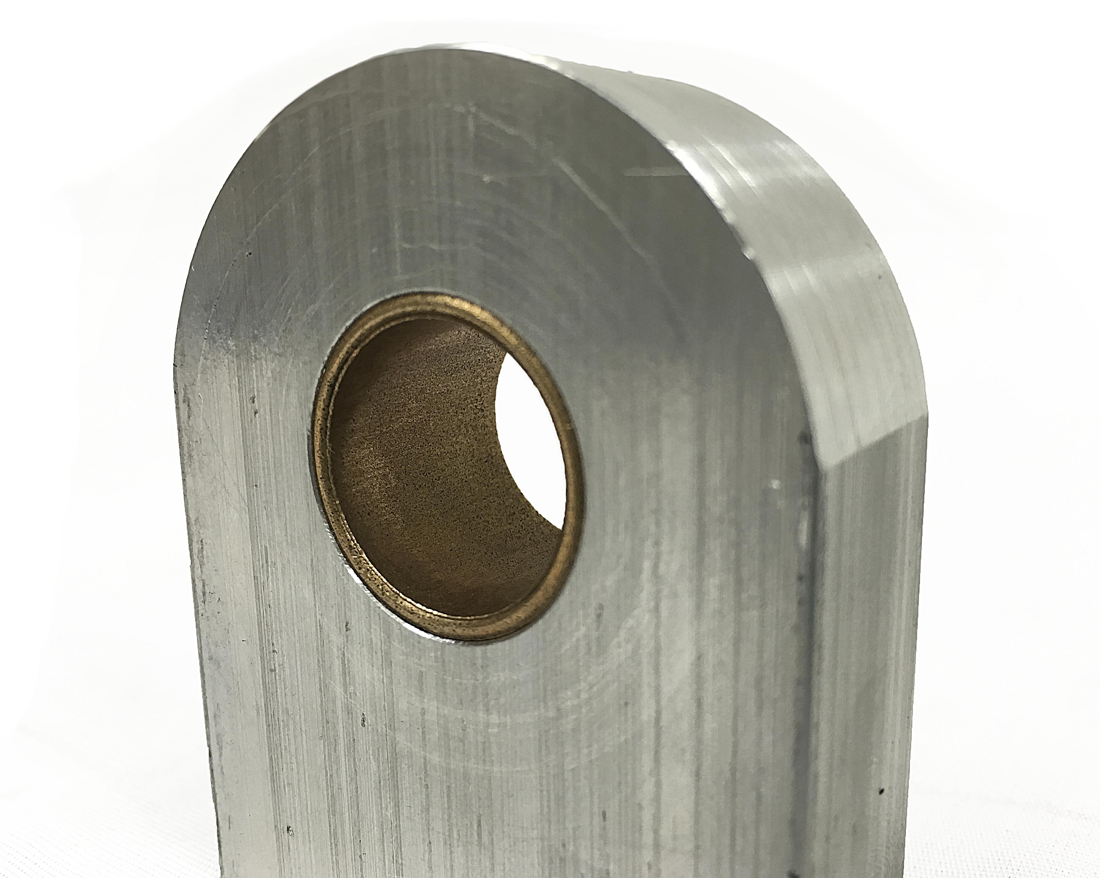 Machined Part - Aluminum—¾ in. with press fit for ¾ in. dia. shaft bronze bearing